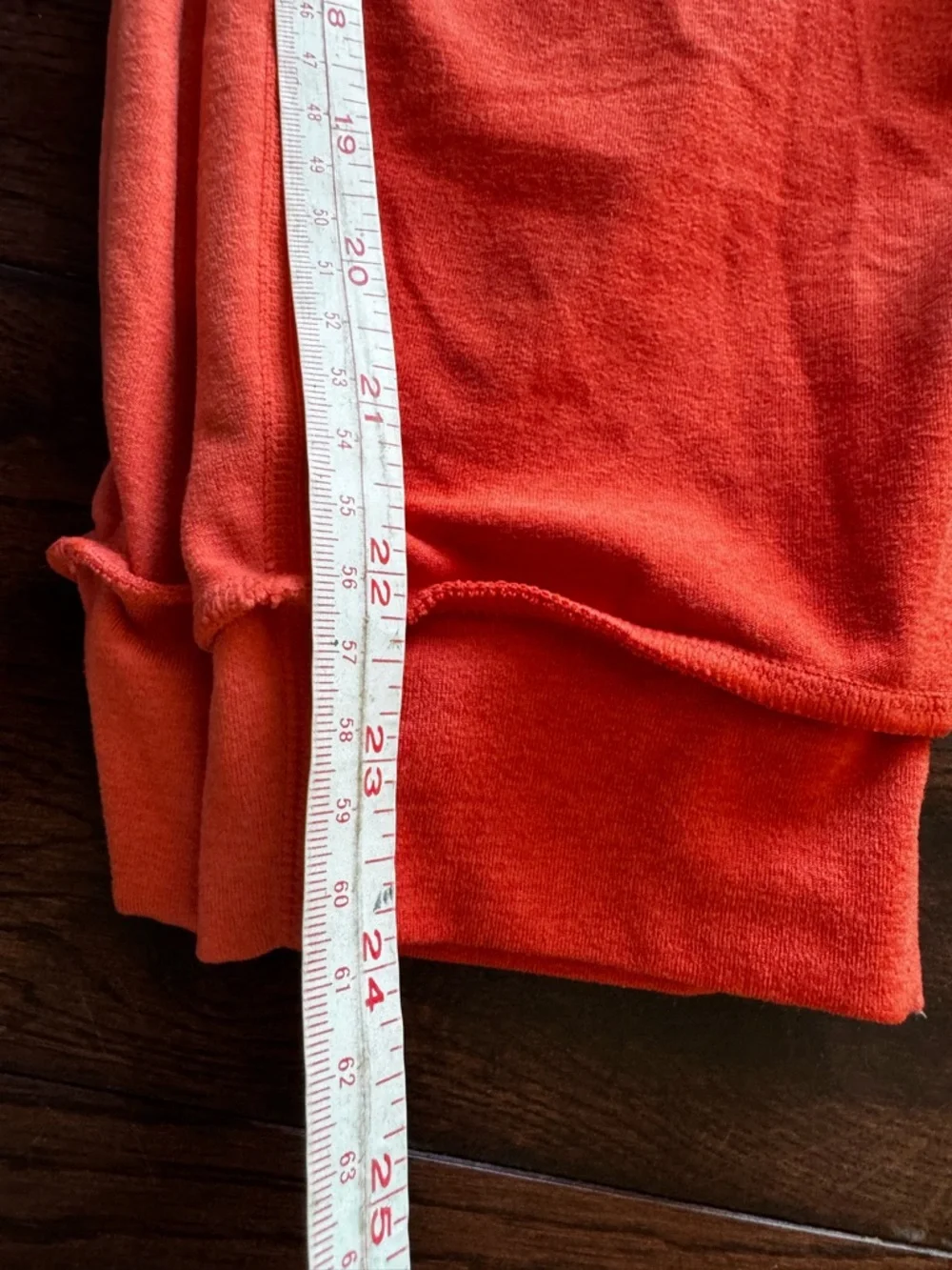 Vuori Performance Jogger Cropped Orange Lounge Sweatpants EUC - Picture 6 of 7